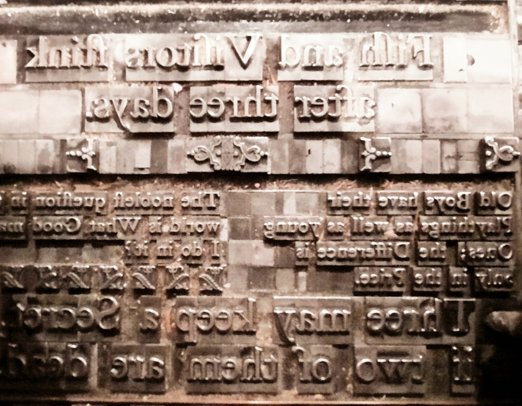 Benjamin Franklin mirror reading